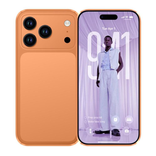 Melrose S17 Pro Mini, 4 Go + 64 Go, 3,75 pouces, Android 12.0, MTK6765 Octa Core, Réseau : 4G, Double SIM, Compatible Google Play (Orange) SM401C1772-310